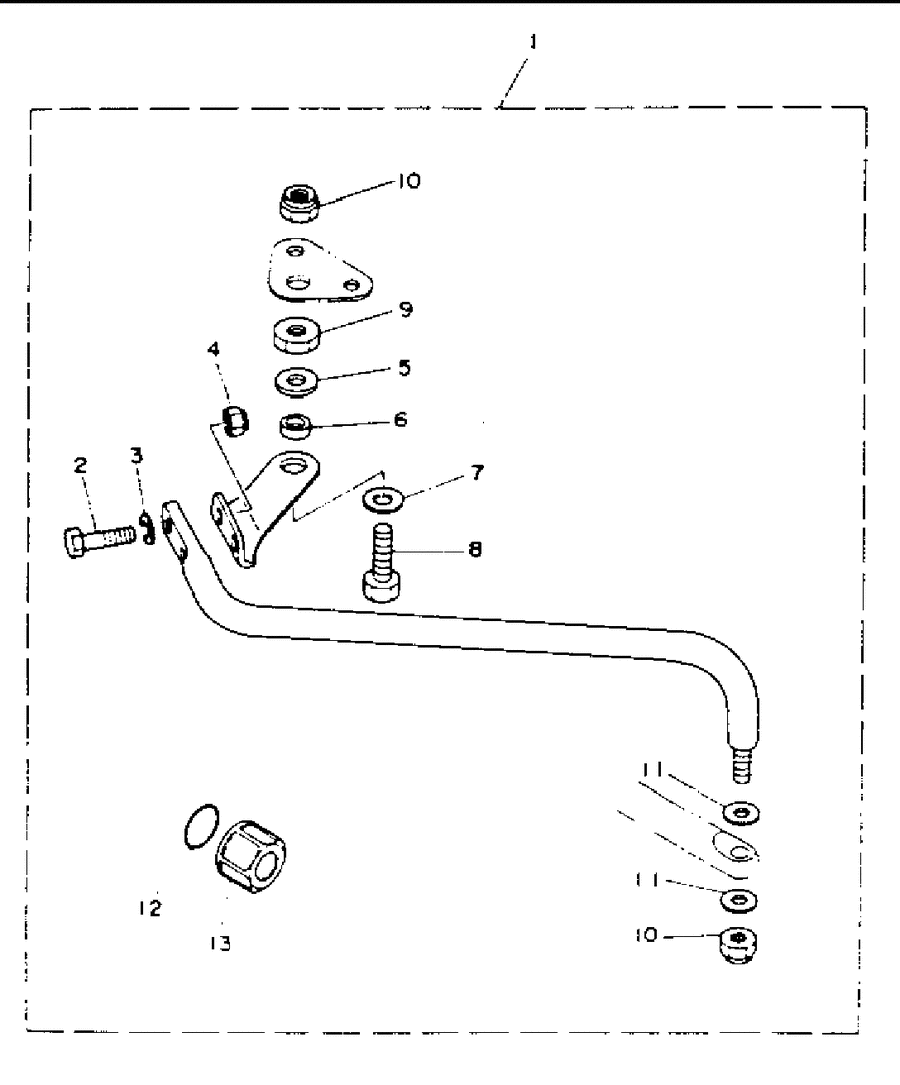1993 T9.9ELRR STEERING GUIDE ATTACHMENT