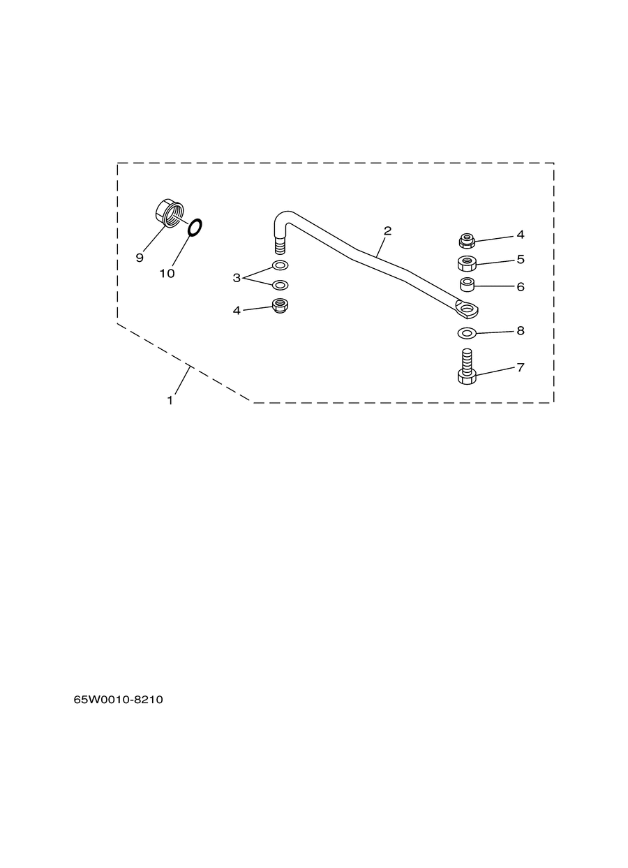 2006 F40BMLH 67C-1036313 STEERING GUIDE