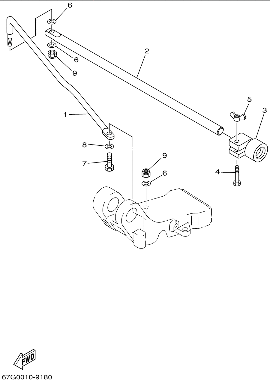 2001 F115TXRZ STEERING FRICTION (FOR F115)