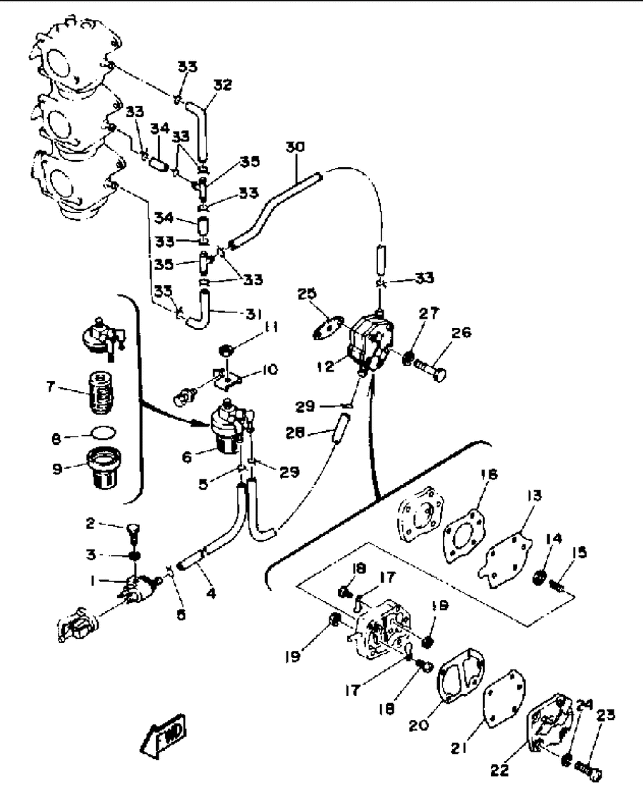 1991 90TLRP FUEL SYSTEM