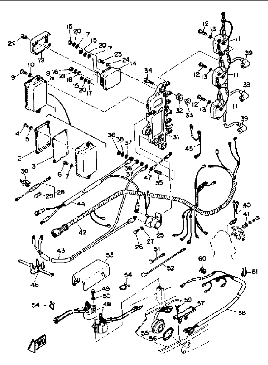 1991 90TLRP ELECTRIC PARTS