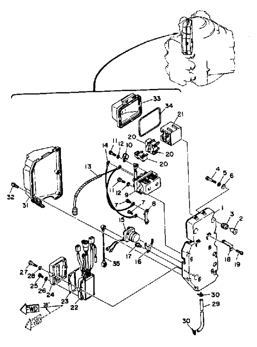 1991 250TXRP ELECTRIC PARTS 3