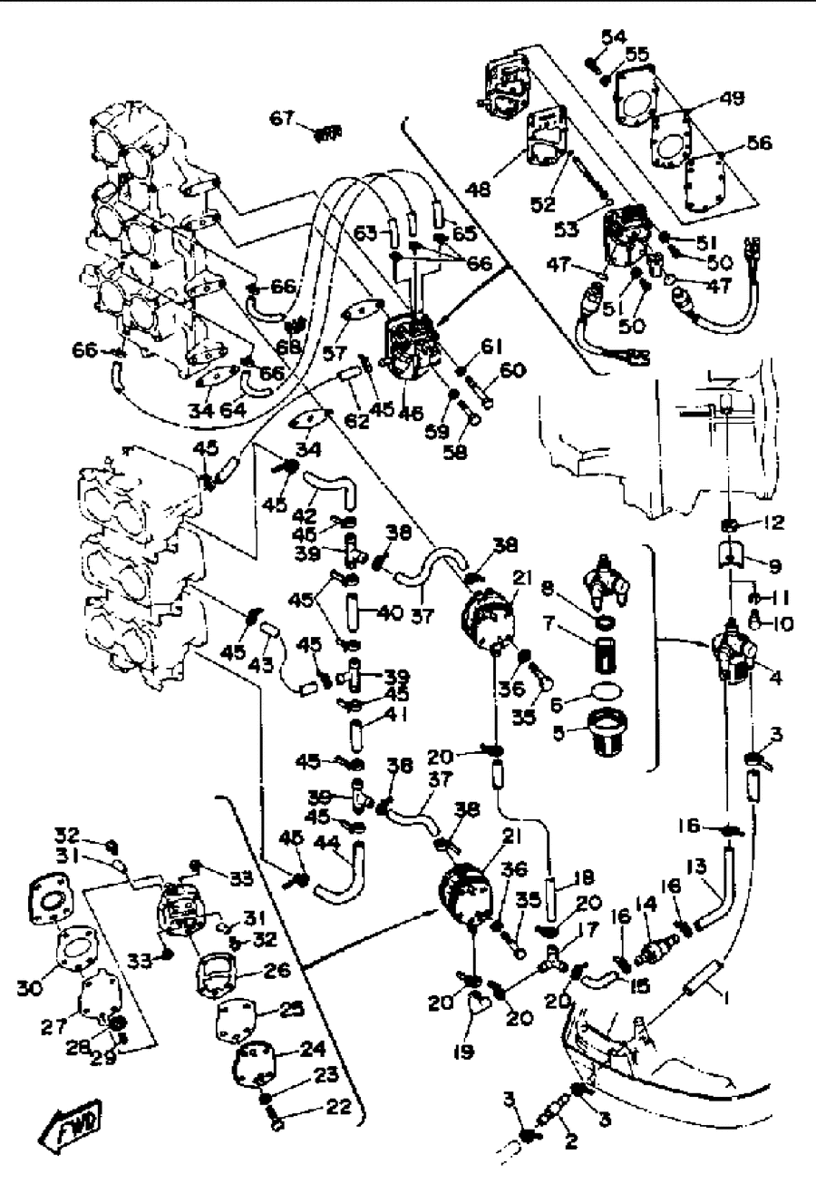 1991 225TLRP FUEL SYSTEM 1
