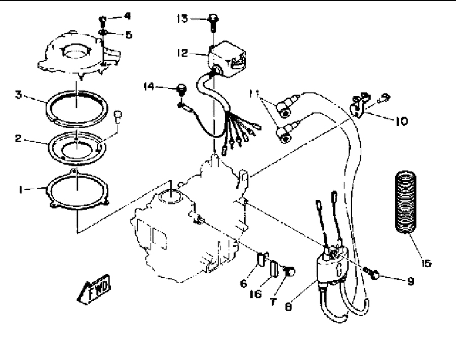 1989 8SF ELECTRIC PARTS